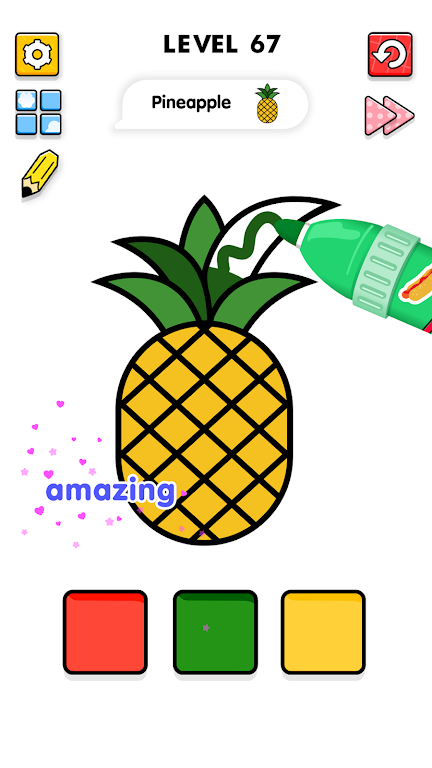 Color & Draw Satisfying Game Apk Versão mais recente  1.3 screenshot 1