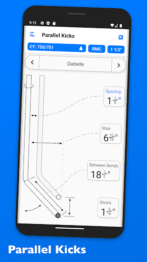 QuickBend Conduit Bending Apk Versão mais recente  3.5.6 screenshot 3