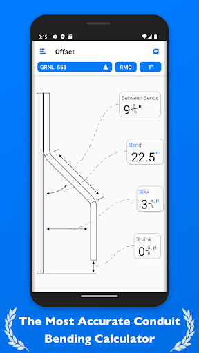 QuickBend Conduit Bending Apk Versão mais recente  3.5.6 screenshot 2