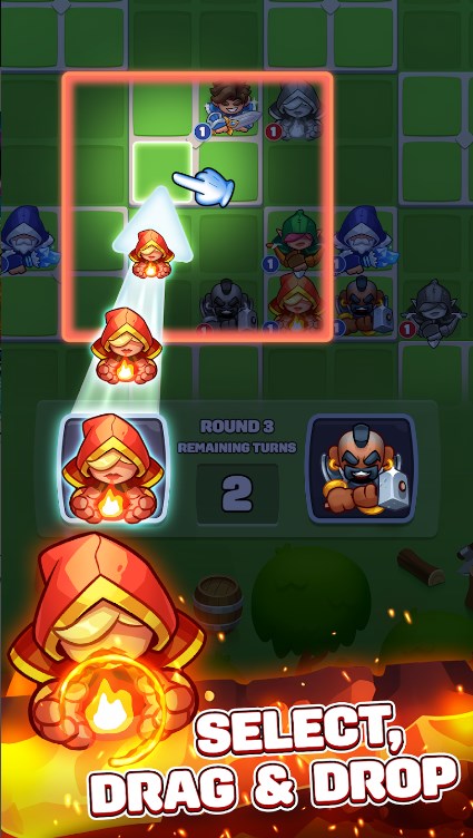 Hero Tactics 2 Player Game Apk para Android  8.0.0 screenshot 1