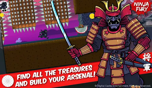 Ninja Fury Unleashed Apk Versão mais recente图片1