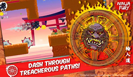 Ninja Fury Unleashed Apk Versão mais recente  2.0.1 screenshot 1