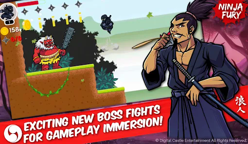 Ninja Fury Unleashed Apk Versão mais recente  2.0.1 screenshot 3