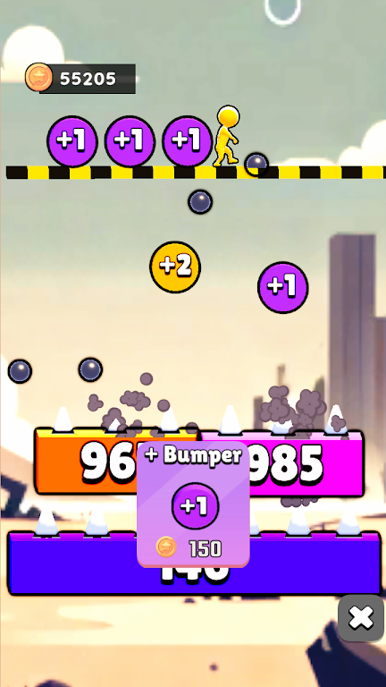 Bounce And Defend mod apk Moedas ilimitadas  0.0.1 screenshot 2