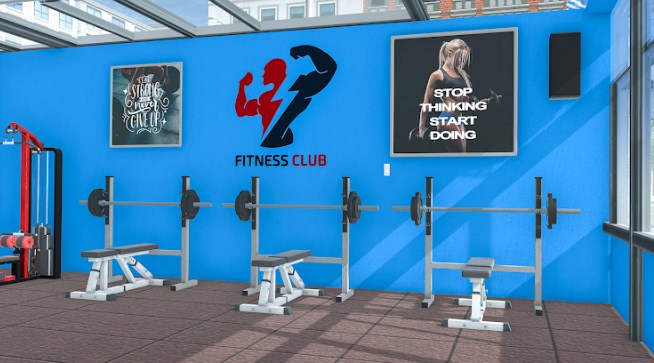 Gym Simulator Workout Game Apk Download para Android图片1