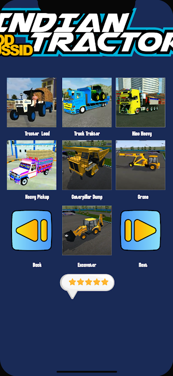 Indian Tractor Mod Bussid Apk Versão mais recente图片1