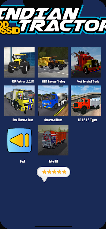 Indian Tractor Mod Bussid Apk Versão mais recente  1.0 screenshot 1