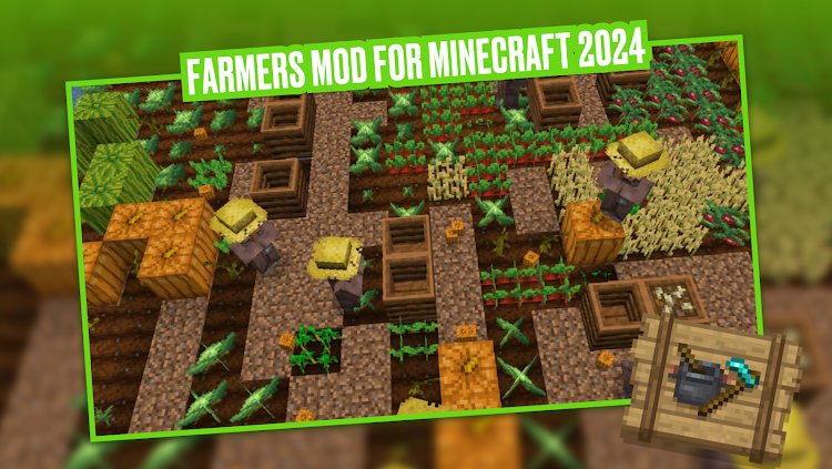 Farmers Mod for Minecraft 2024 Apk Download gratuito图片1