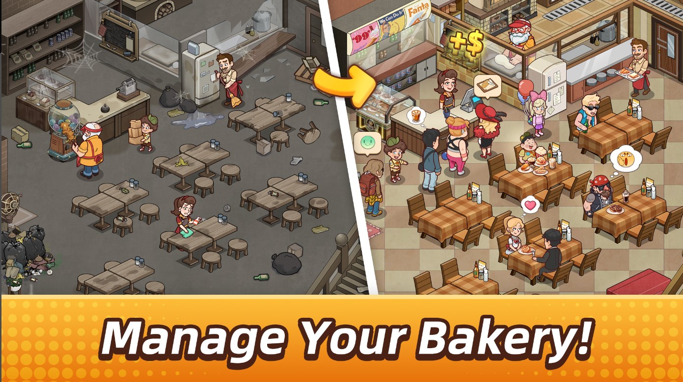 My Bakery Story mod apk dinheiro ilimitado e gemas  1.0.0 screenshot 3