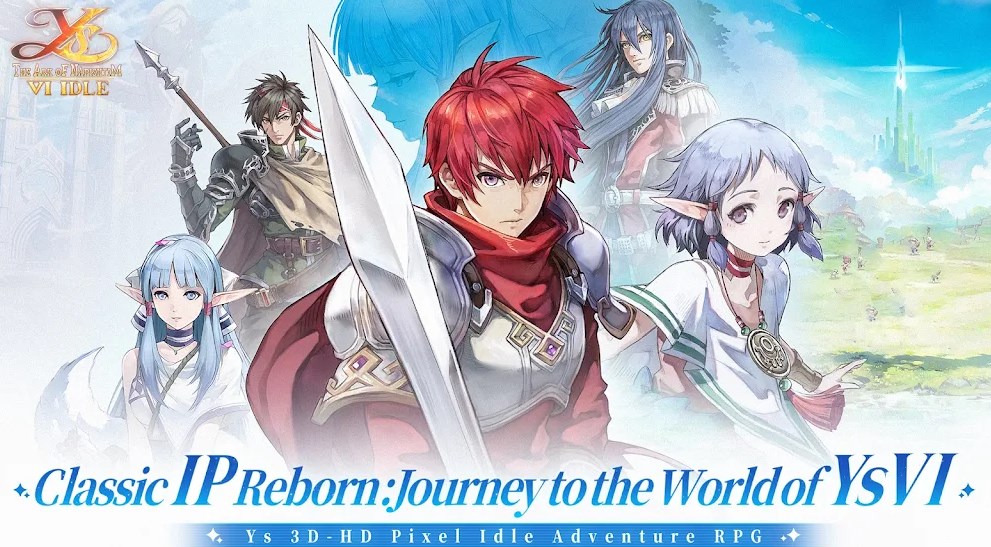 Ys 6 Idle The Ark of Napishtim Apk Download para Android图片1