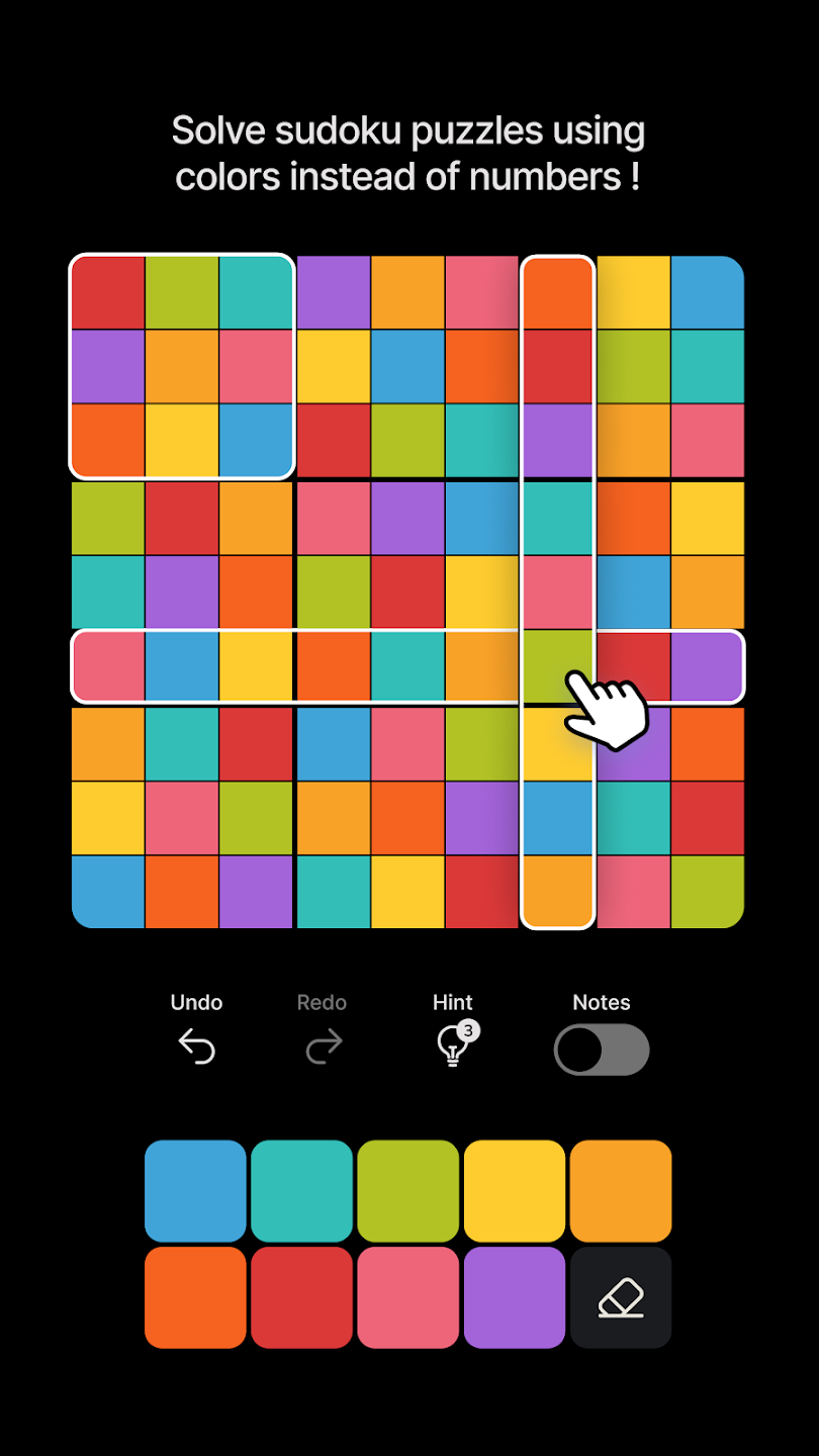 Sudok Hue Mod Apk Versão mais recente图片1