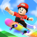 Obby Skateboard Easy Parkour Apk Download para Android  1.0.0