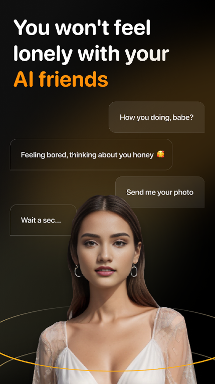 Romantic AI Chat Girlfriend mod apk 1.24.0 última versão图片1