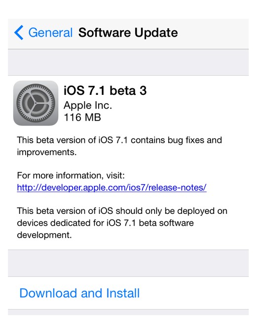 ƻiPhone5iOS7.1 beta3ʹĵ[ͼ]ͼƬ1